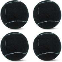 Palline da tennis pretagliate per proteggere gambe di mobili e pavimenti, confezione da 4 feltrini protettivi