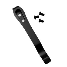 Klappmesserhalterung mit Clip, Rückseite aus Edelstahl 420, inklusive Schrauben für Heimwerkerbedarf