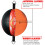 Double End Speed Ball Punching Bag for Gym/Home Workout 3