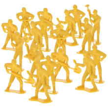 45pcs Plastic Engineering Man Figures with Tool Emergency Worker Model Play Set