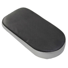 Child Bike Rear Seat Cover Safety Cycling Cushion Saddle Rack Accessory (Black)