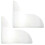 2pcs Shower Splash Guards, Corner Tub & Bath Water Splash Guards for Bathroom 1