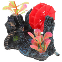 Aquarium Mountain Rockery Model Fish Tank Landscape Decoration