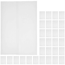 50Pcs Parchment Invitation Card Jackets Blank Translucent Envelopes