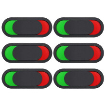 6 Pcs Office Door Slider Sign Meeting Room Privacy Indicator Practical Slide Sign