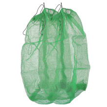2Pcs Nylon Fishing Net Bags Drawstring Fishing Pouches Fishing Supplies Netting