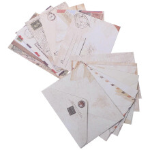 60 Pcs Mini Retro Paper Envelopes for Small Cards Notes Gifting