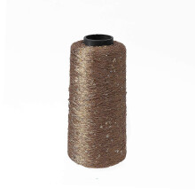 Golden Sparkly Glitter Cotton Yarn Set, 250g Crochet Thread for Knitting Crafts