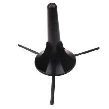 Black Portable Foldable Trumpet Tripod Holder Stand Musical Instrument Accessory