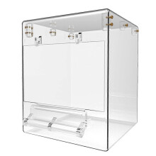 1Pc Parrot Hanging Bird Bath Box, Cage Bathtub Shower Box for Bird Cage Accessories