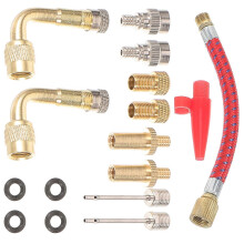 1 Set Bike Adapter Tool Ball Pump Needle for Bike Tire Pump Tube Inflation Connector