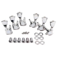 A-57 Chrome 3L3R Guitar Tuning Pegs Machine Heads String Tuners