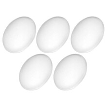 50pcs 30x40mm Oval Transparent Clear Glass Cabochons for Photo Pendant Jewelry Craft Making