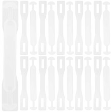 100 Sets Cardboard Box Handles Replacement for Gift Box Milk Carton