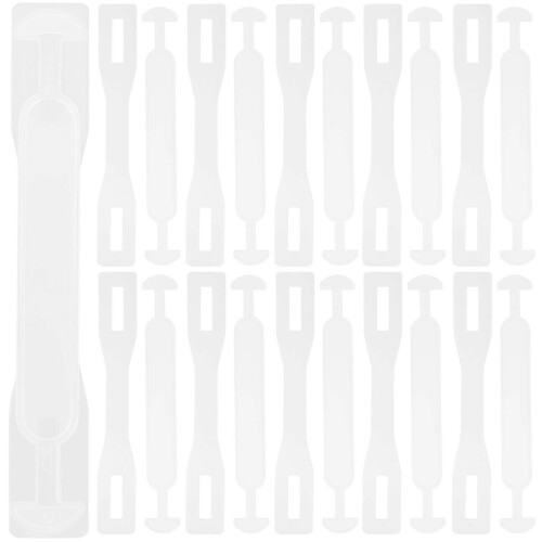 100 Sets Cardboard Box Handles Replacement for Gift Box Milk Carton