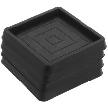 4 Pcs Anti-Skid Furniture Leg Pads, Square Chair Wheel Stoppers, Multi-Function Couch Stoppers