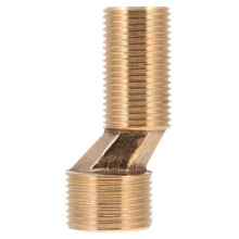 Adjustable Copper Shower Head Curved Foot Adapter for Bathroom