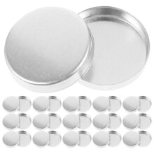 30pcs Round Small Eyeshadow Pans Cosmetic Makeup Palettes for Girls Women