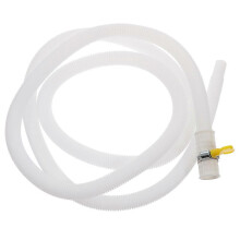 Air Conditioner Drainage Hose Flexible Water Draining Pipe Replacement with Hose Clamp