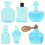 6Pcs Miniature Perfume Bottle Statue Small Decorative Perfume Bottles for Crafts 1