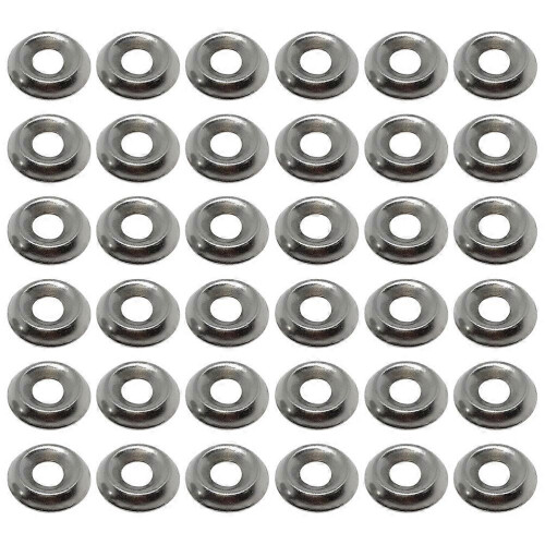 100 Pcs Bowl-shaped Corrosion-resistant Fixing Screw Washers Gaskets