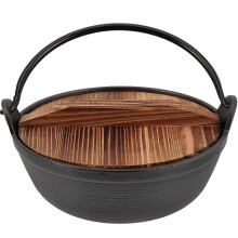 1 Set Braised Chicken Rice Pot High Temperature Resistant Iron Stewpot for Soup Rice