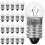 50PCS 6V E10 Round Tiny Light Bulbs with Socket for Science Experiment Use 1