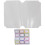 20Pcs Transparent Self-adhesive Waterproof Book Covers Protective Films 1