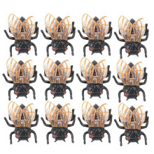 20PCS Cicada Figurine Toy, Household Garden Office Landscape Ornament Cicada Decor