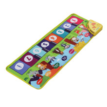 Musical Play Mat for Kids Animal Theme