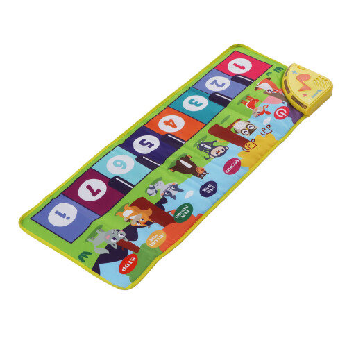 Musical Play Mat for Kids Animal Theme