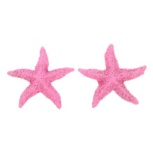 2Pcs Resin Marine Animals Statue Aquarium Fish Tank Landscaping Ornament Home Decor