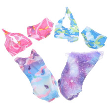 4 Set Girl Doll Swimwear Bikini Outfits Mini Doll Clothes Accessories for Girl Dolls
