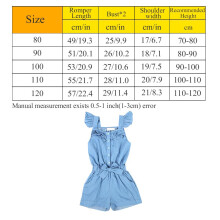 Sweet Baby Girl Vest Romper with Bow