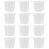 100Pcs Transparent Multi-function Sauce Cups Reusable Convenient Sauce Containers Holders 1