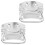 2pcs Heavy Duty Iron Ring Pull Handle for Door Chest Iron Bucket 1