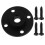 Wall Mount Microphone Stand 3/8"-16 Flange Mount Microphone Holder Stand 1