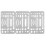 3 Pcs Stainless Steel Erasing Shield Letter Shield for Craft Drawing Drafting Tool 1