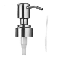 Silver Portable Lotion Dispenser Pump for Shampoo Hand Soap Travel Bottle
