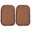 2 Pcs Rabbit Grass Woven Mat Bunny Bed Cushion Cooling Mat for Small Animals 1