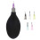 1 Set Pottery Glaze Squeeze Bottle with Precision Applicator Tips for Ceramic Decoration Fine Glazing 1