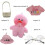 Cute Pink Duck with Dressing Accessories 5