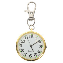 1Pc Quartz Pocket Watch Keychain Alloy Nurse Pendant Watch for Students
