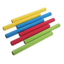 8 Pcs Multi-Color Sponge Relay Batons for Student Team School Training Sprint Games