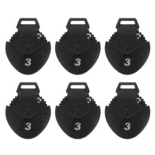 6 Pcs Interchangeable Large Number Tags for Golf Club Head Covers, Fits Drivers