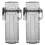 2PCS Waterproof Lighter Case Holder Outdoor Survival Lighter Storage Pouch Sleeve 1