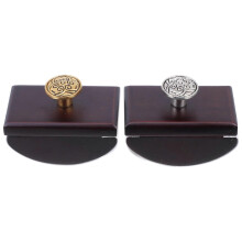 2Pcs Calligraphy Wooden Rocker Blotter Quick Dry Ink Absorbent Tools for Home Use