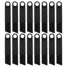 25PCS Stainless Steel Fire Starter Flint Scraper Survival Spark Equipment for Camping Hiking Outdoor Adventure