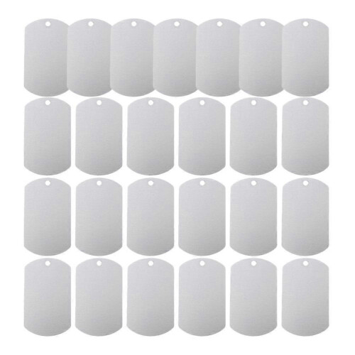 25Pcs Versatile Pet Tags, Cow Tags Dog Name Tags for Collars Identification