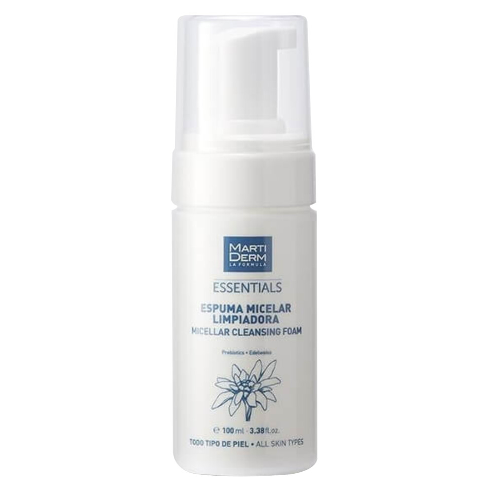 Martiderm Essentialz Cleansing Foam 100ml Gentle Face Wash Deep Cleansing Hydrating Foam